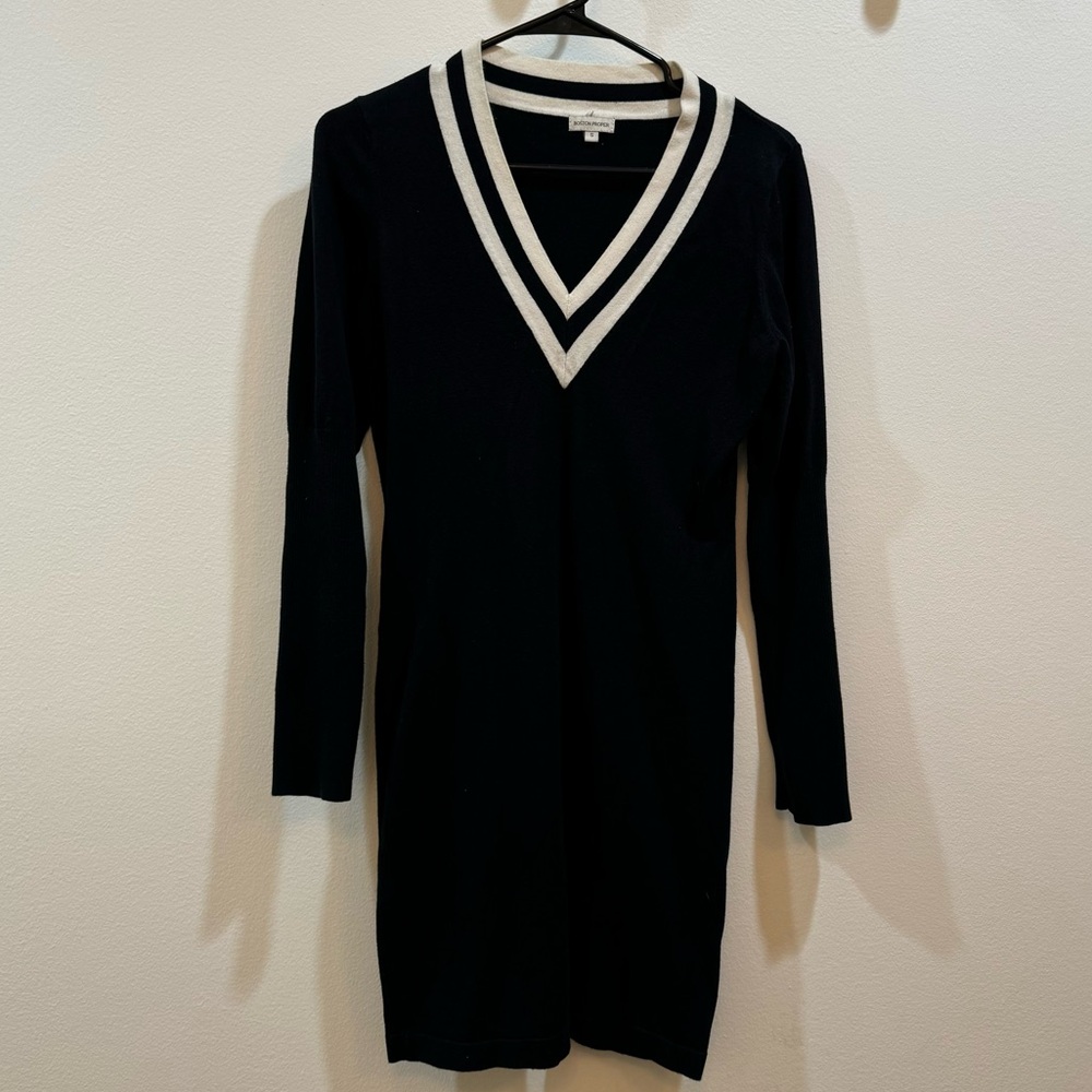 BOSTON PROPER | Preppy long sleeve dress
